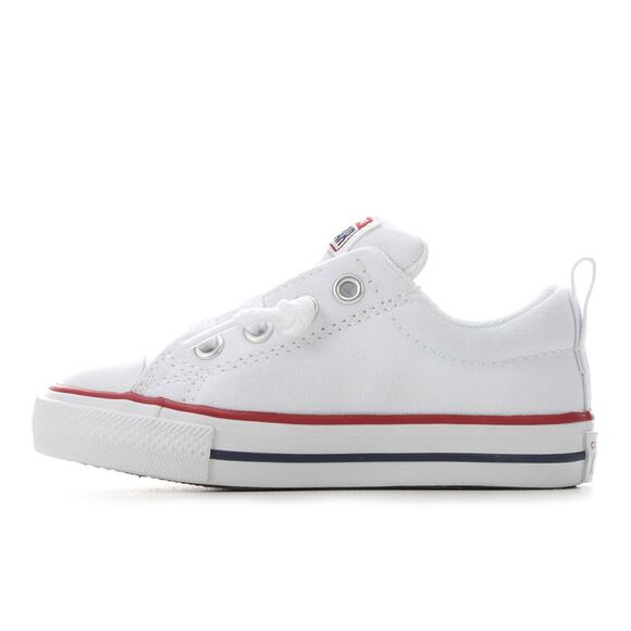 NWT Converse Chuck Taylor All Star Street Infant Sneaker,White/Navy- 8 Unisex - Picture 3 of 5
